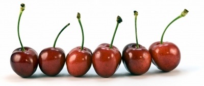 several cherries in a row